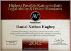MH AV Preeminent Rating 2012